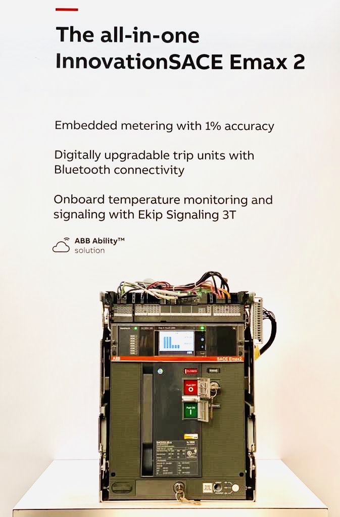 powergenintl's tweet photo. Onboard temperature monitoring and signaling with Ekip Signaling 3T #Emax2 #POWERGEN19 Booth 4627 @ABBNorthAmerica @ABBelec https://t.co/2eOMAdRGGE