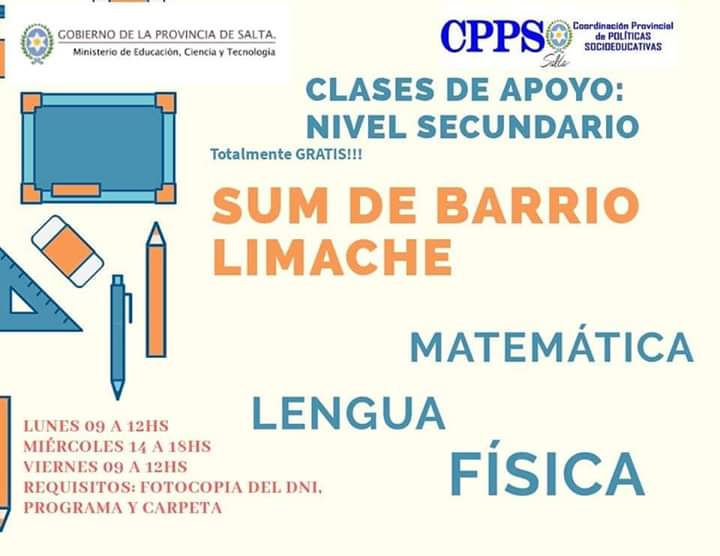 Clases de Apoyo GRATUITAS en el SUM de Limache #PlayonesEducativos