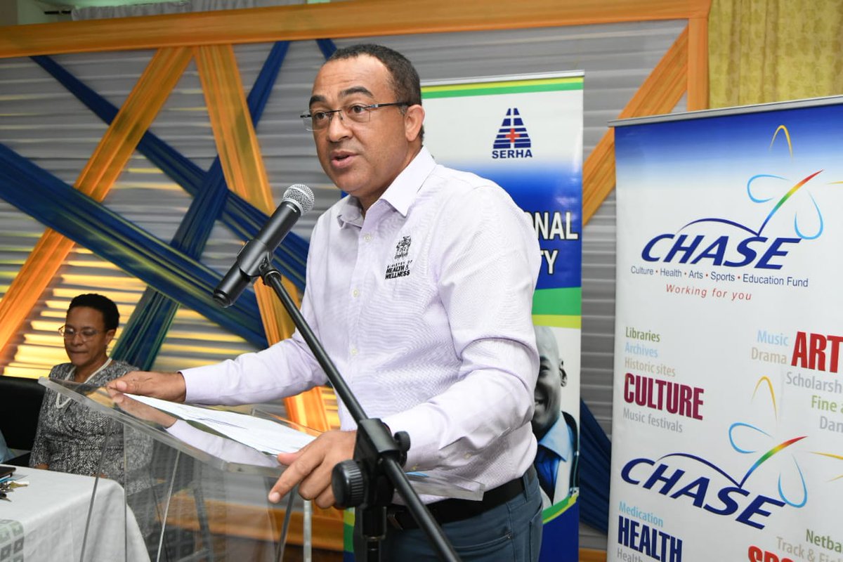 themohwgovjm's tweet photo. Thanks to #CHASEfund, the KPH Caridiology Dept has been officially opened. @christufton gave the feature address noting that cardiovascular diseases - heart attack, stroke, raised blood pressure among others are the leading cause of death & disability in Jamaica. @theserhajm https://t.co/bwkpk1bwGm