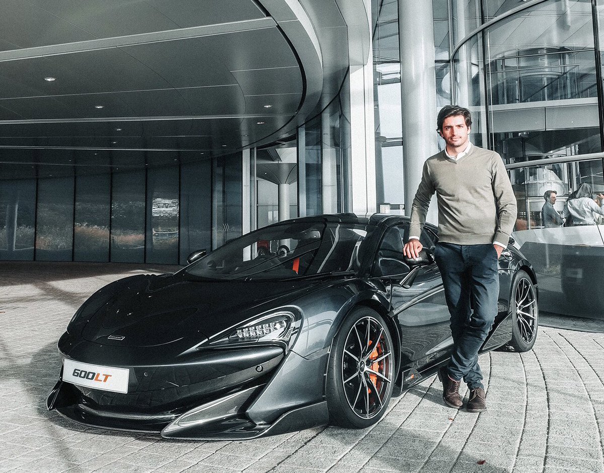I was given the chance to spec my new 600LT. Who is up for a ride? Thanks @McLarenAuto @McLarenF1 #carlossainz