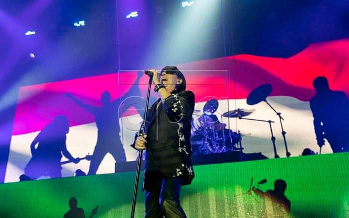 Crazy World Tour 2019.

Budapest Sportaréna, Budapest, Hungary - November 18th, 2019.

Photo by: Balazs Mohai (EPA-EFE)
#ScorpionsLive #CrazyWorldTour #KlausMeine #RudolfSchenker #MatthiasJabs #PawelMaciwoda #MikkeyDee