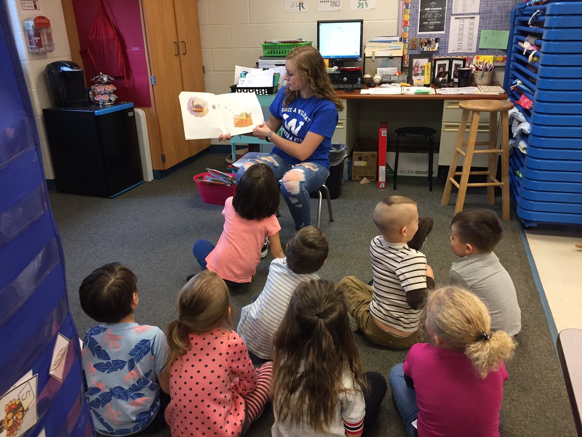 Pre-K is thankful for our special volleyball guest readers! Thank you for coming to read and learn with us! 🏐📚<a href="/RhondaSmith301/">Rhonda Smith</a> <a href="/Wmsptwildcats/">Williamsport Element</a> <a href="/WHSWildcats_AD/">Athletic Director</a> <a href="/WCPSAthletics/">Eric Michael</a>