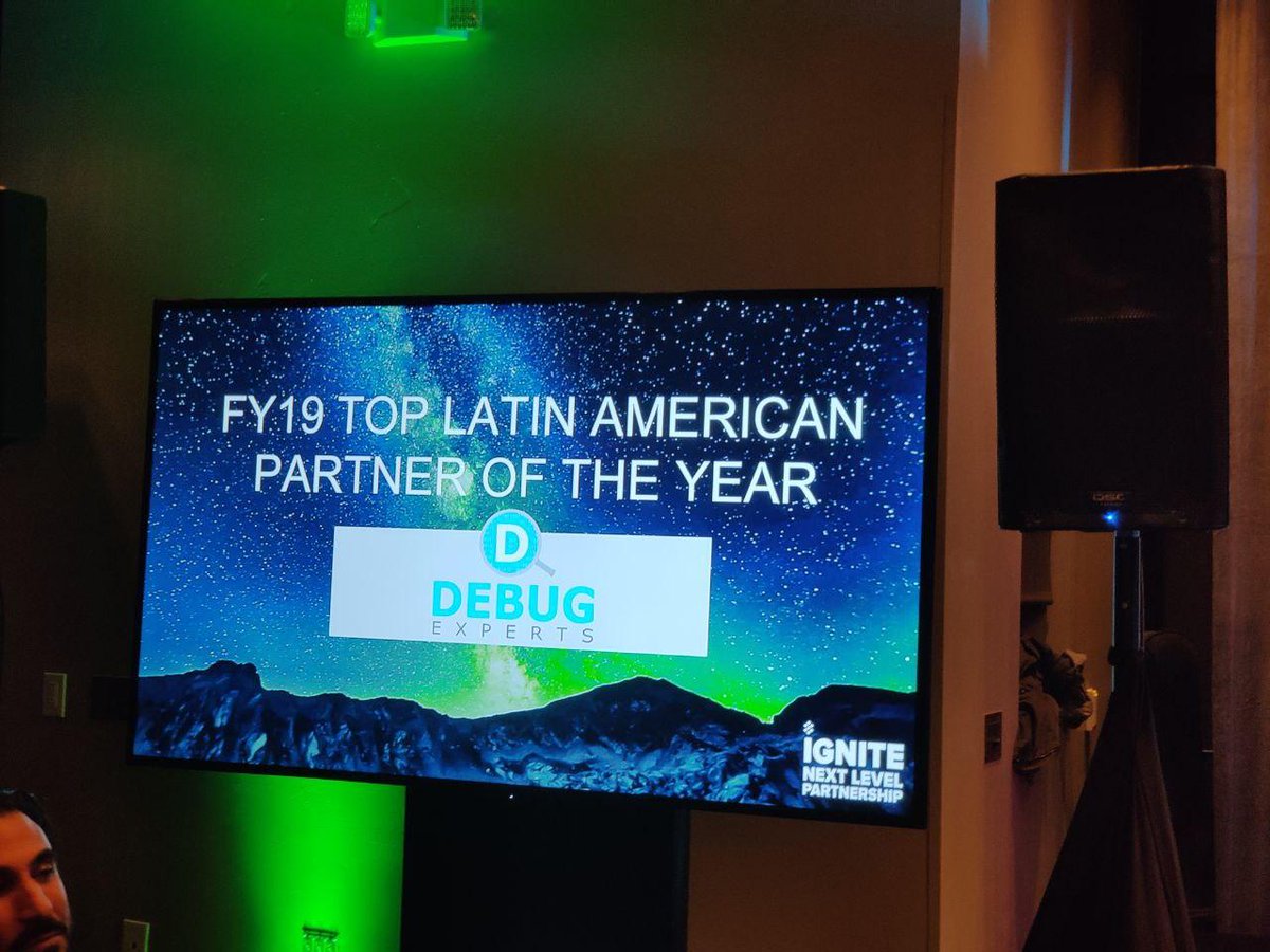 Debug_Experts's tweet image. Nos enorgullece anunciar que somos galardonados como #mejorpartner a nivel #LATAM por @Infoblox en la ciudad de #Arizona en el #PartnerSummitAMS #2019. 

Agradecemos a todos nuestros clientes, colaboradores y a #Infoblox por este reconocimiento.

¡Vamos por muchos logros más!