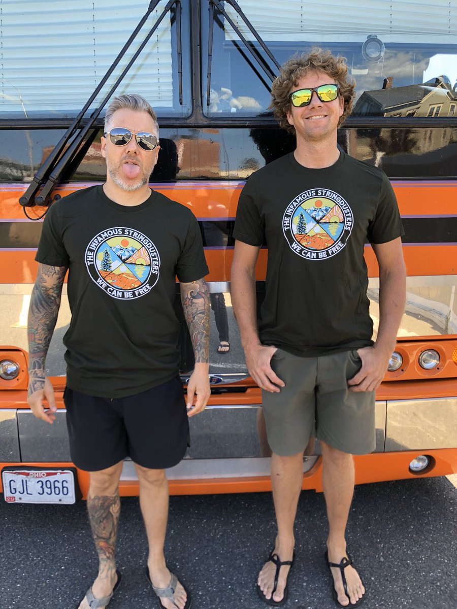 T-shirts and vinyl and posters, oh my! Head over the Dusters’ merch page to style out your loved ones (and yourselves) heading into the new year. 

thestringdusters.shop.musictoday.com/store/