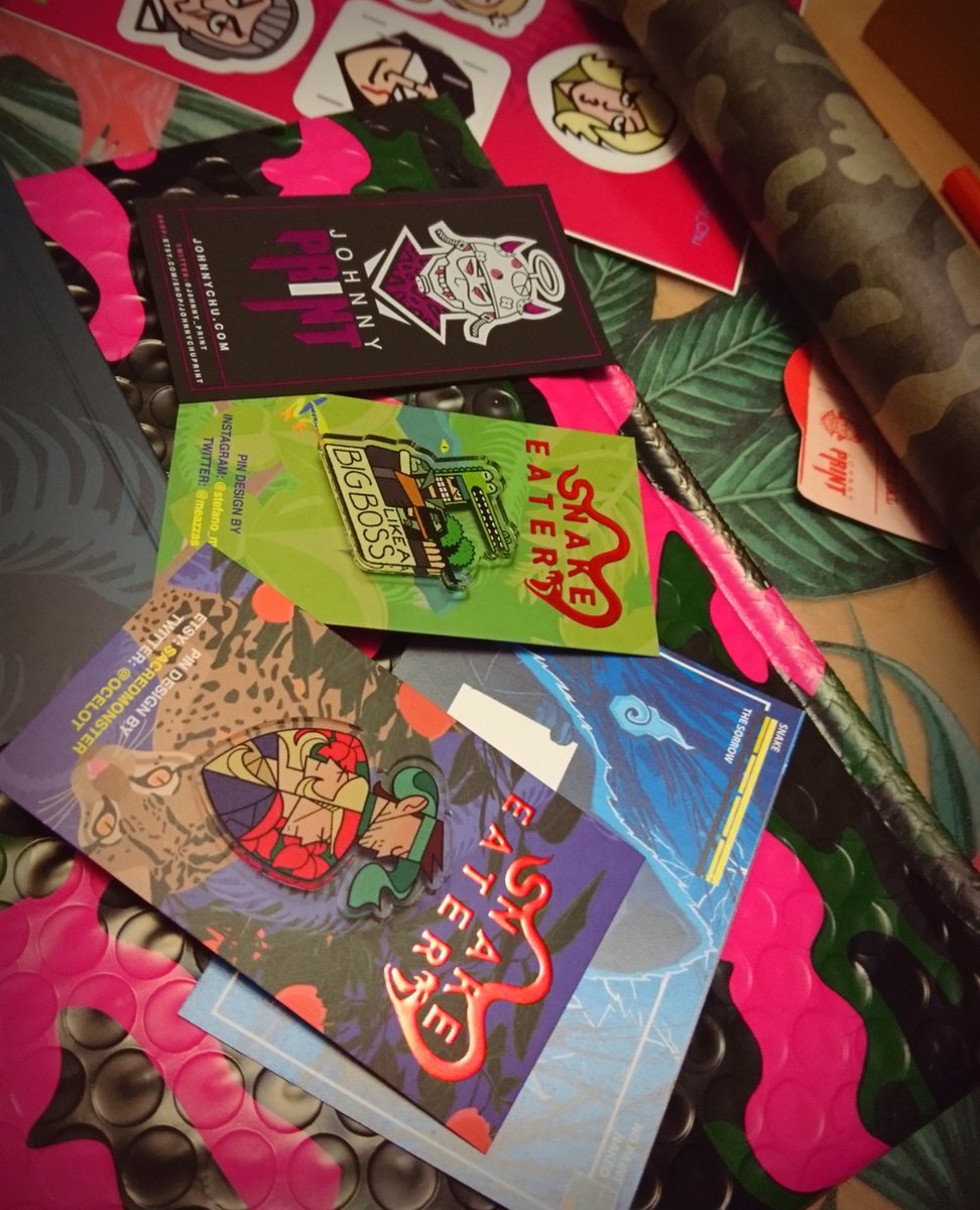 We started to package orders for the first 15 buyers with limited stickers! ✨🐍
You also can purchase 2 stickers sheets separately in our shop: etsy.com/listing/746464…