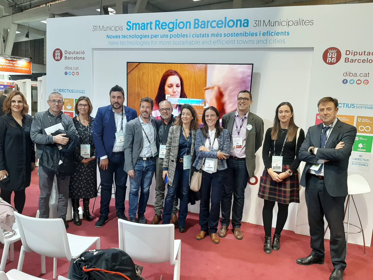 #ajuntamentgava #gavius Presentacio del projecte d'Inteligencia artificial Gavius a la Smart city Congress al stand de la Diputacio de Barcelona. L'alcaldesa de Gava presenta el projecte en el que tenim el plaer de participar des de Gfi Catalunya.