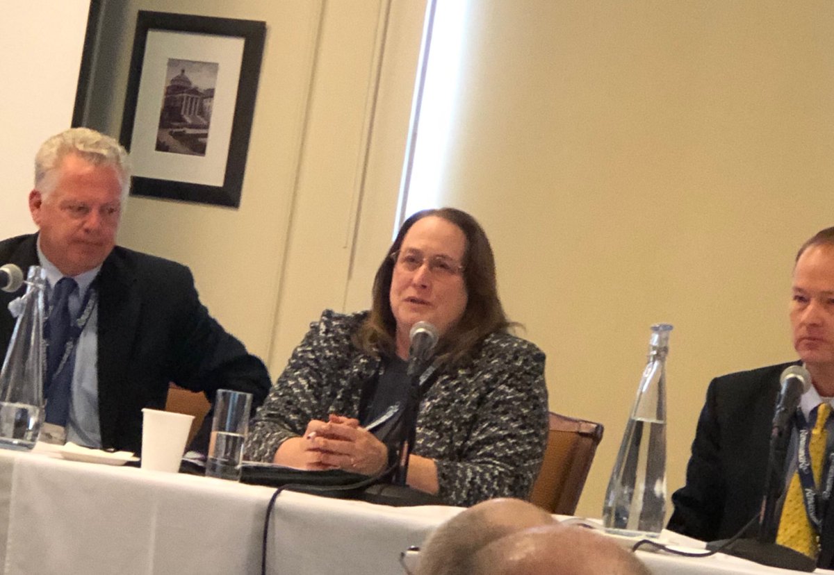ABIR_Bermuda's tweet photo. ⁦@RIDBRFinancial⁩ #Insurance Superintendent &amp; ⁦@naic⁩ P&amp;C Committee Chair Beth Dwyer speaking at ⁦@Columbia⁩ ⁦@LamontEarth⁩ #ClimateResilienceForum:  ‘We are at precipice of #privatefloodinsurance’ Best practices guide expected #NAICAustin #protectiongap https://t.co/6gaTpdU0xh
