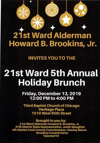 21st Ward 5th Annual Christmas Party 21chicago.com/2019/11/20/21s…