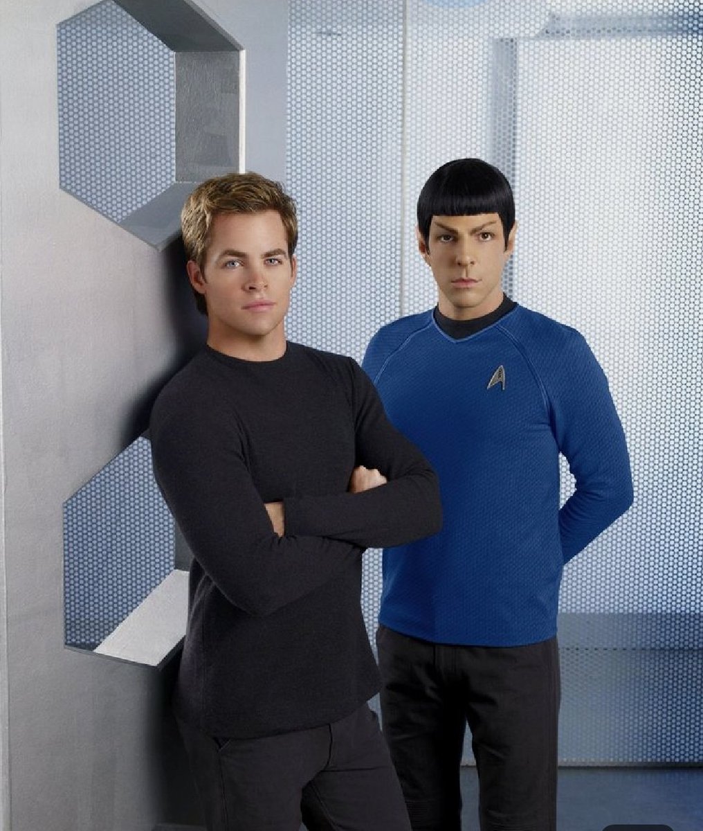 gonna tell my kids this is kirk n spock