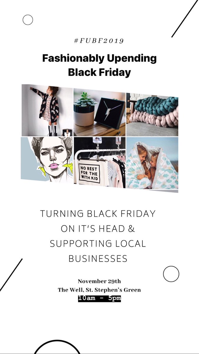 edgeonly's tweet photo. We are part of a huge FUBF market on Black Friday inDublincity (or #GreenFriday as we prefer! #shoplocal #buyindependent #ethicalluxury #sustainablefashion https://t.co/nqcnmU8rq6