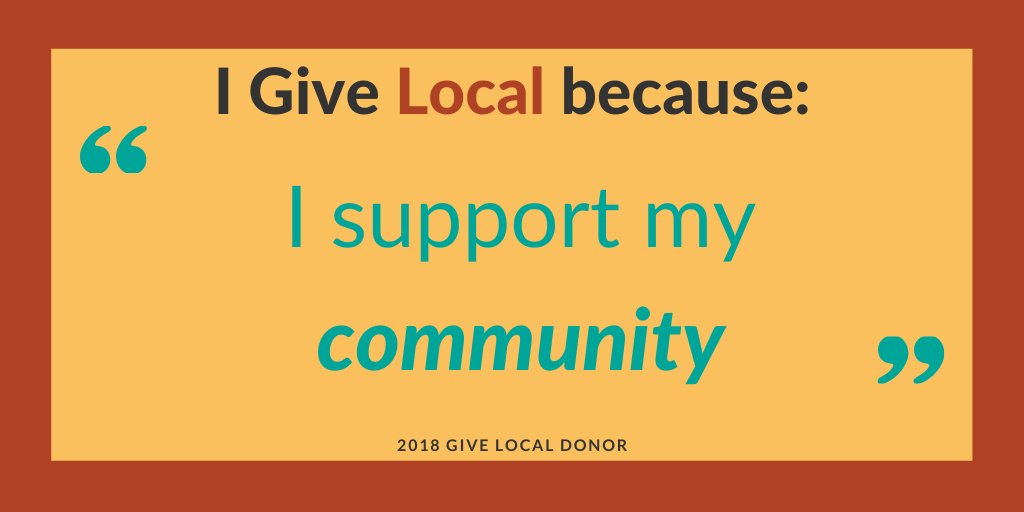 tcfsps's tweet image. Why do you &quot;Give Local&quot;? #WhyIGiveLocal #SPSGives #GiveLocalSPS #CelebrateLocalGiving