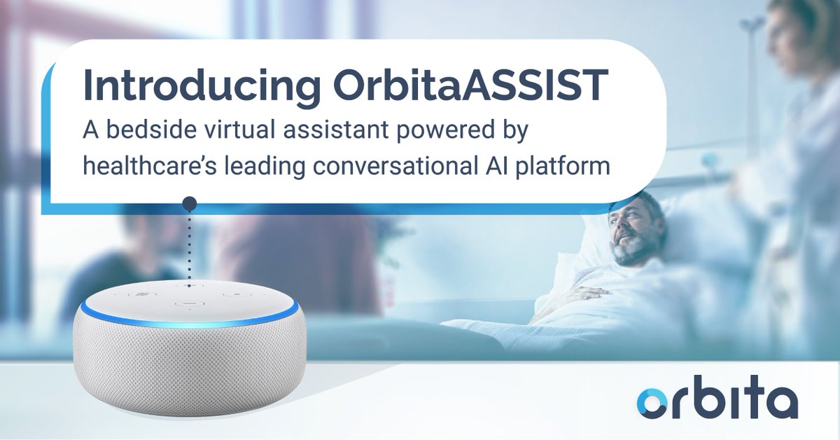 orbita_inc's tweet image. Hot off presses: Nov. newsletter from @orbita_inc feat. #OrbitaASSIST, bedside virtual assistant proven among patients, nurses. Read newsletter for updates on industry events, resources on conversational AI, more. bit.ly/2Xxiqvh #digitalhealth #virtualhealthassistant