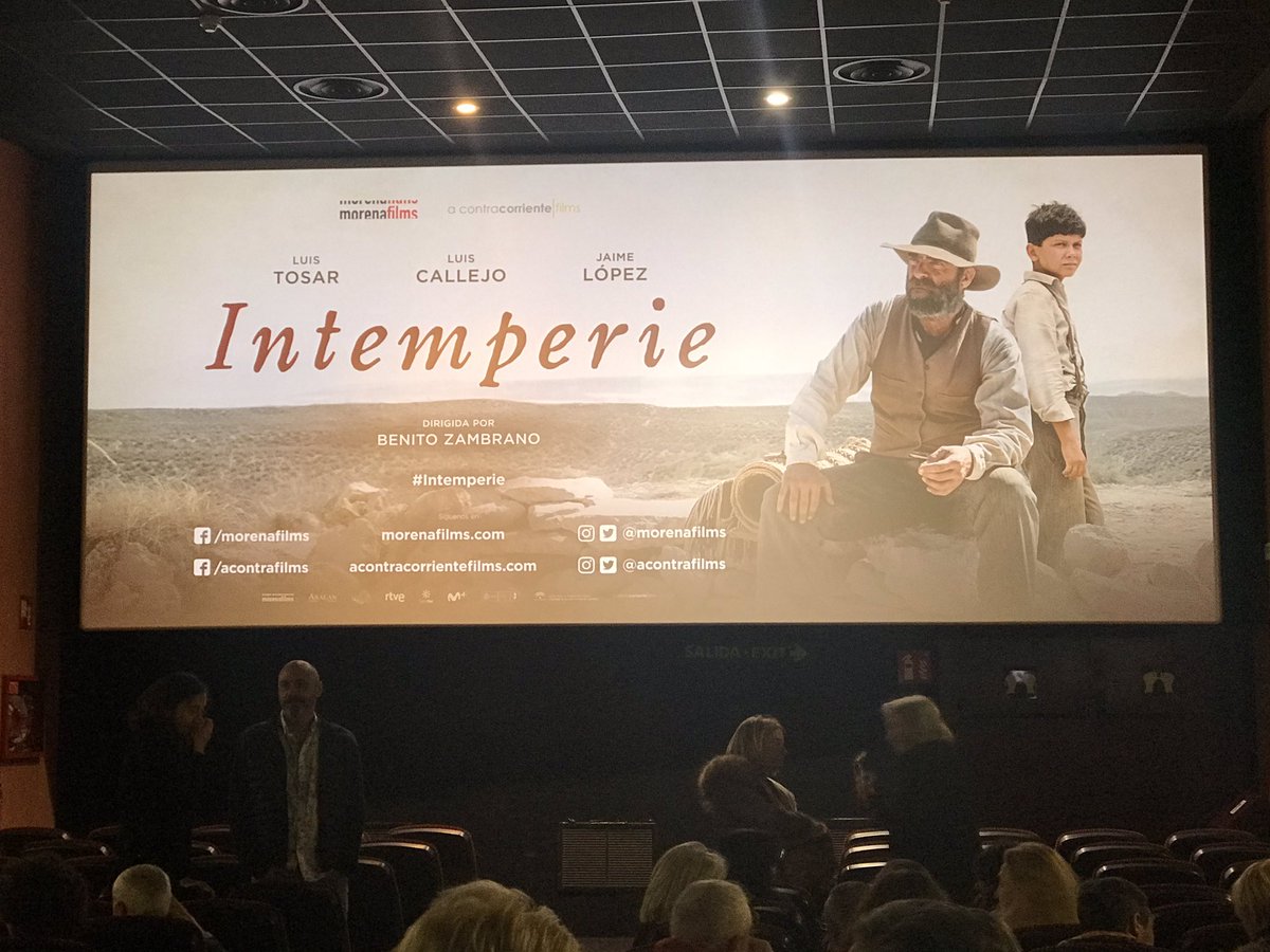 Estamos en los <a href="/CinesVerdiMad/">Cines Verdi Madrid</a> para el pase especial #Intemperie
