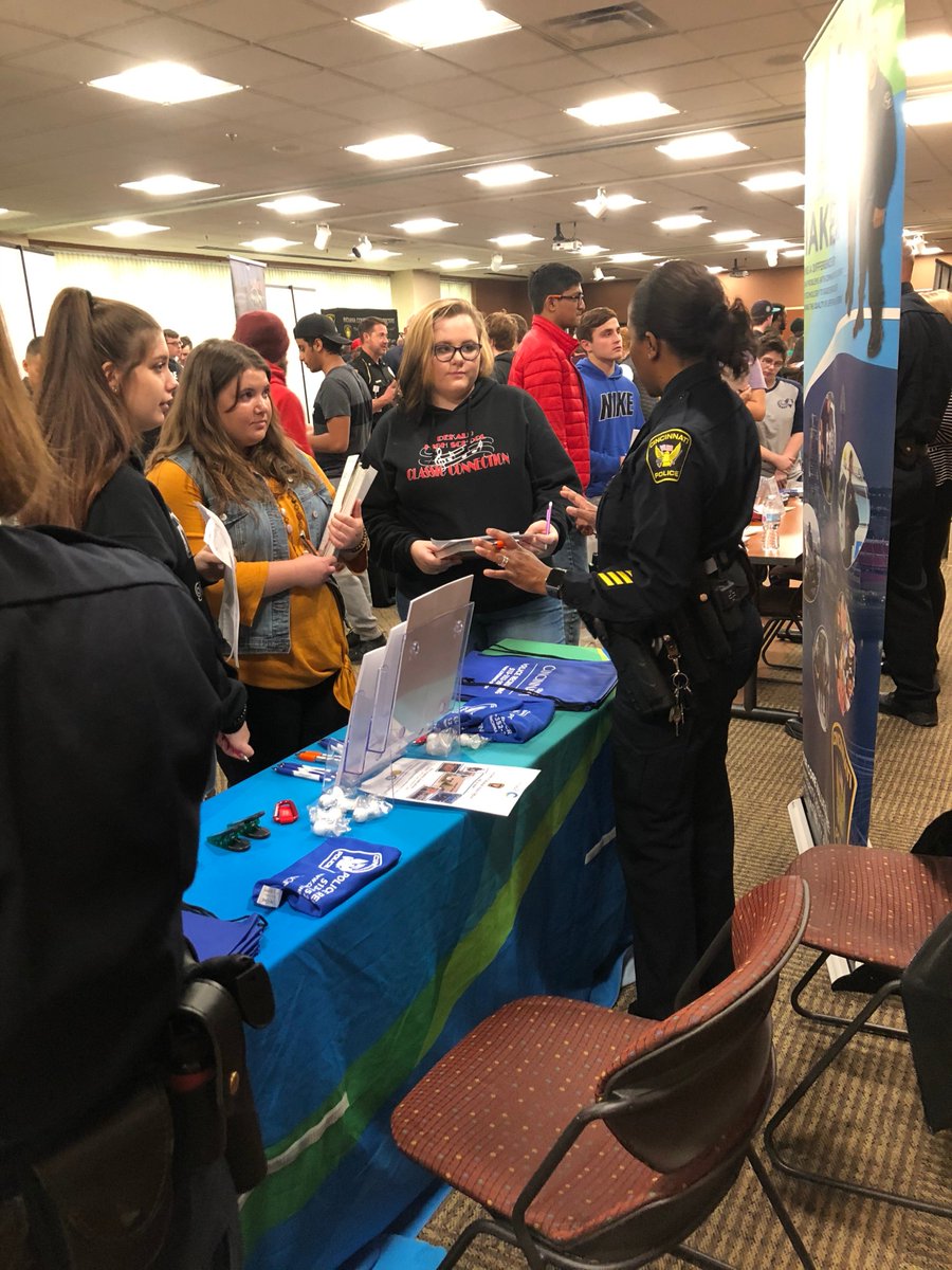 DeKalbHS's tweet image. Criminal Justice &amp;amp; Psychology Students are learning about career options at the Public Services Career Fair at Indiana Tech University!
#WeAreDeKalb