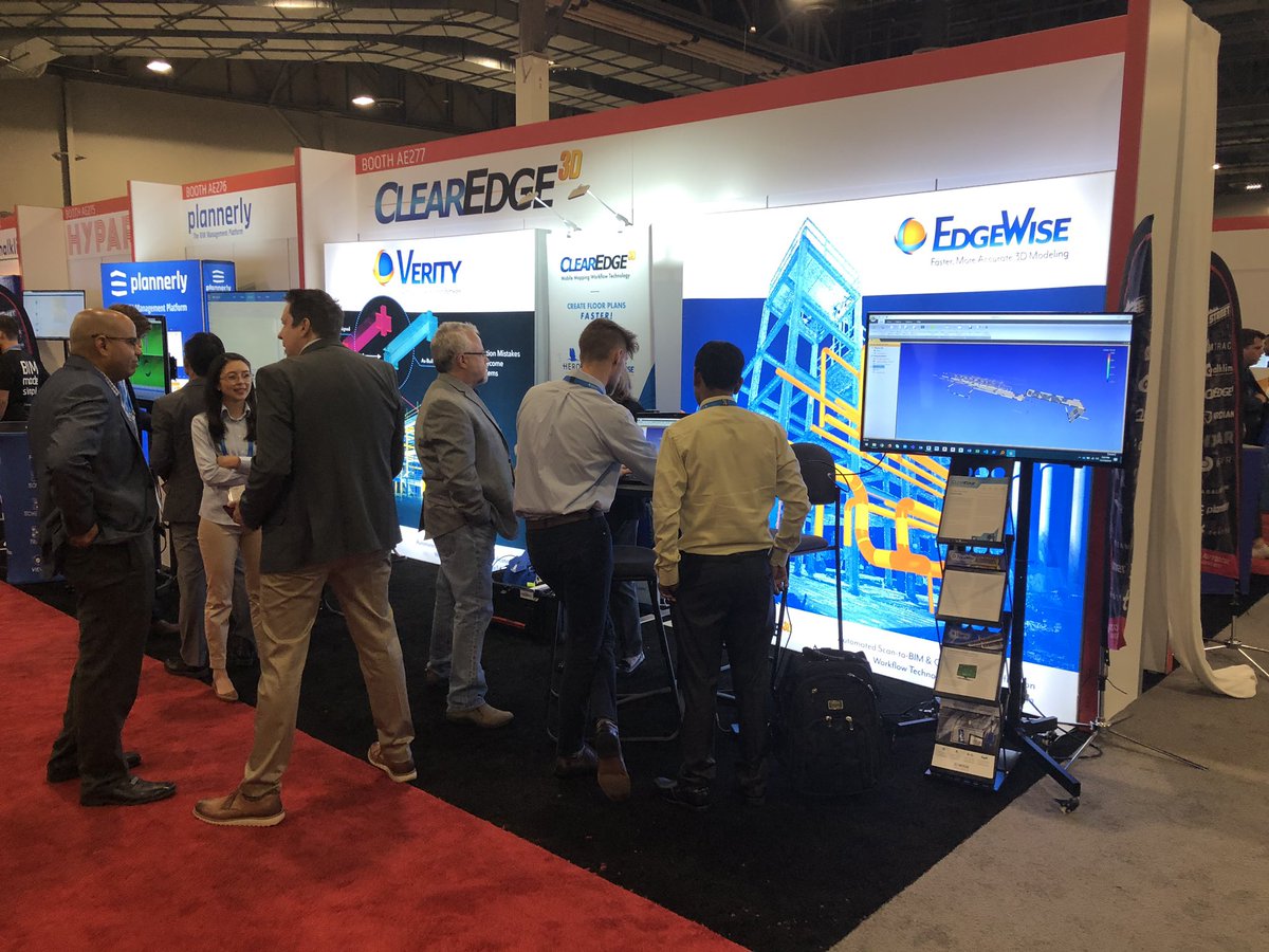 Check out <a href="/ClearEdge_3D/">ClearEdge3D</a> while at <a href="/autodesku/">Autodesk University</a>! They have the new Heron Backpack Scanner out to play with as well as revolutionary products for QA/QC! Reach out to <a href="/Gkellycone/">Kelly Cone</a> or <a href="/LaserScannerZ/">Zoltan Ferenczy</a> when you stop by for more on workflows.