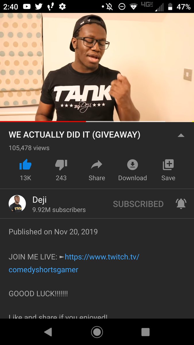 Jeffrey227677's tweet photo. @Deji https://t.co/QMshYYyX4d