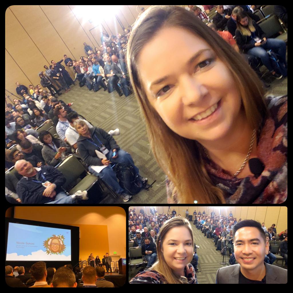 nicolesohoni's tweet photo. Mobile App ... what a great topic to present about! #df19 #Salesforce #Verizon https://t.co/hYdhmr44m4