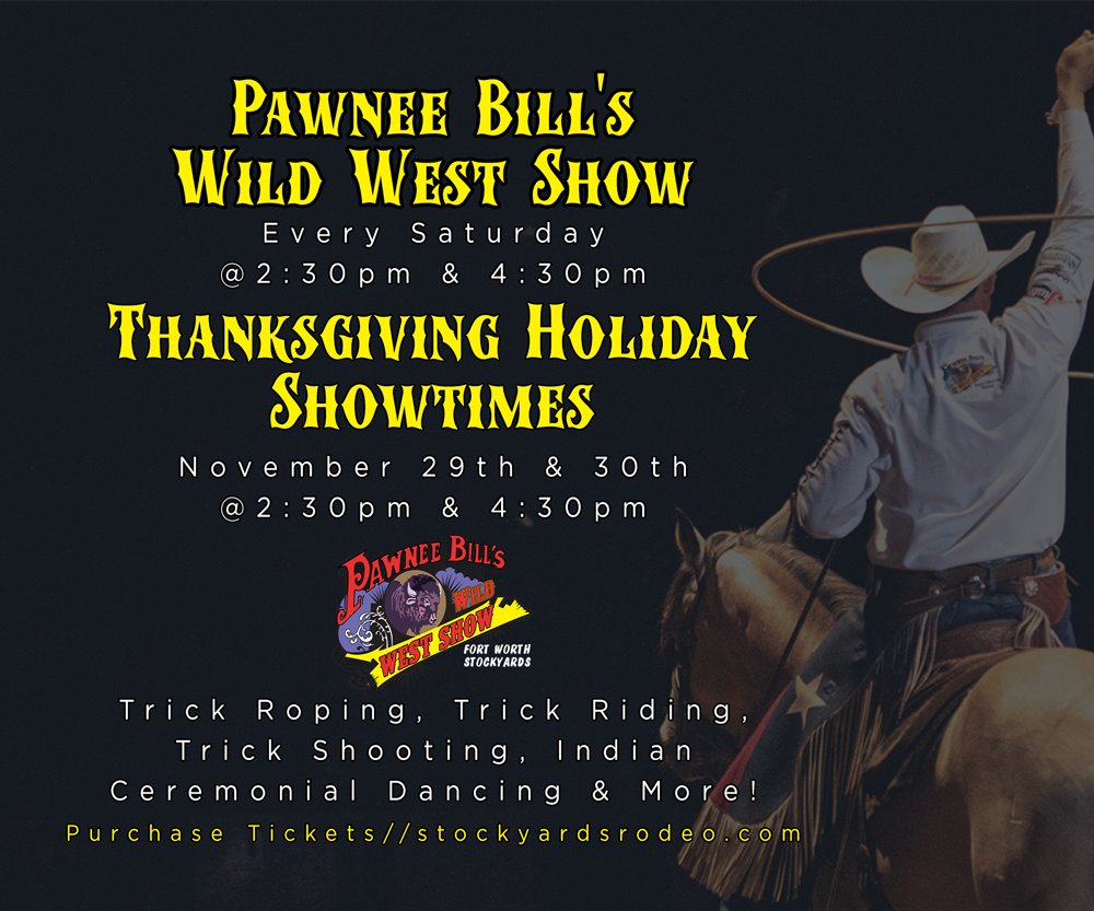 Make plans to come see us for Thanksgiving weekend!! #VisitFortWorth