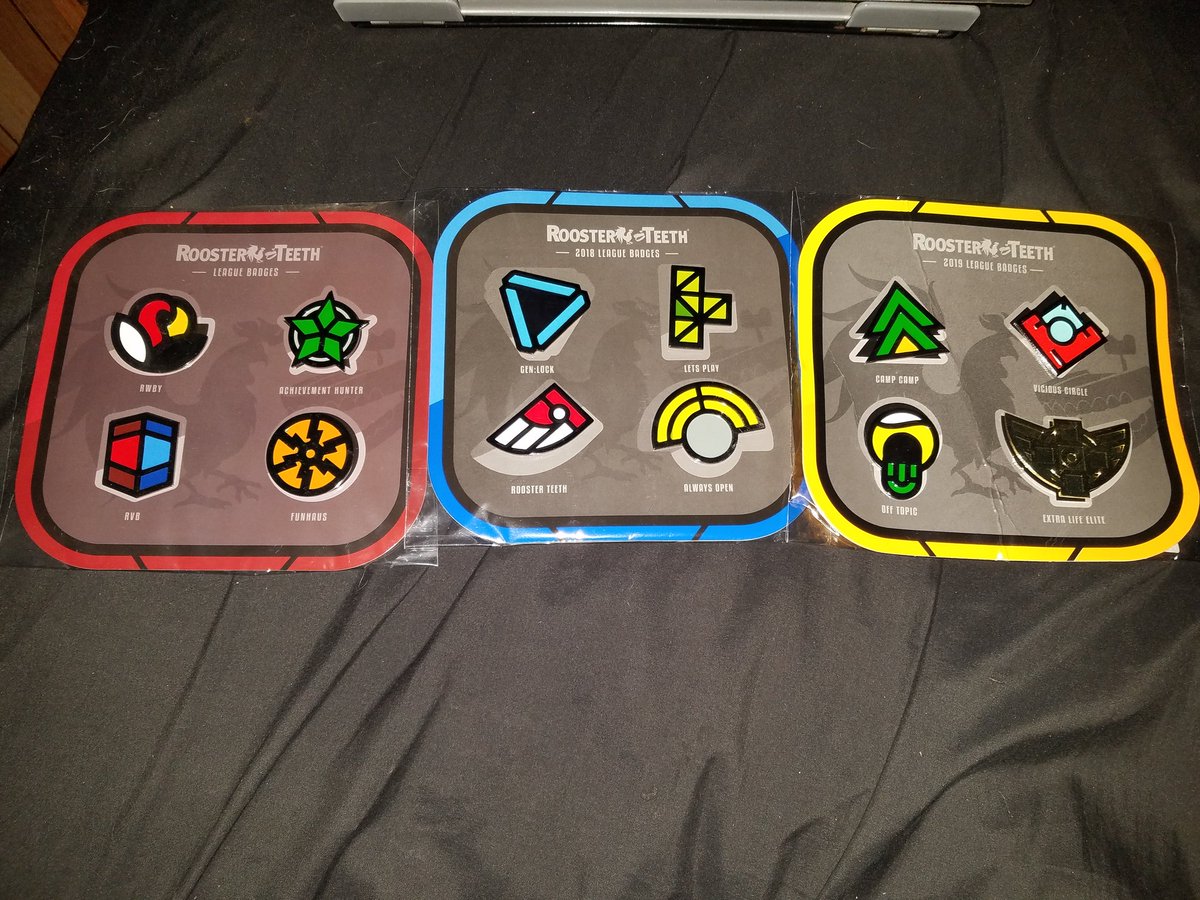 The 3rd year of #RTExtraLife badges (wish the mail hadn't bent the card on year 3)
#ForTheKids
#rememberCodyHernandez