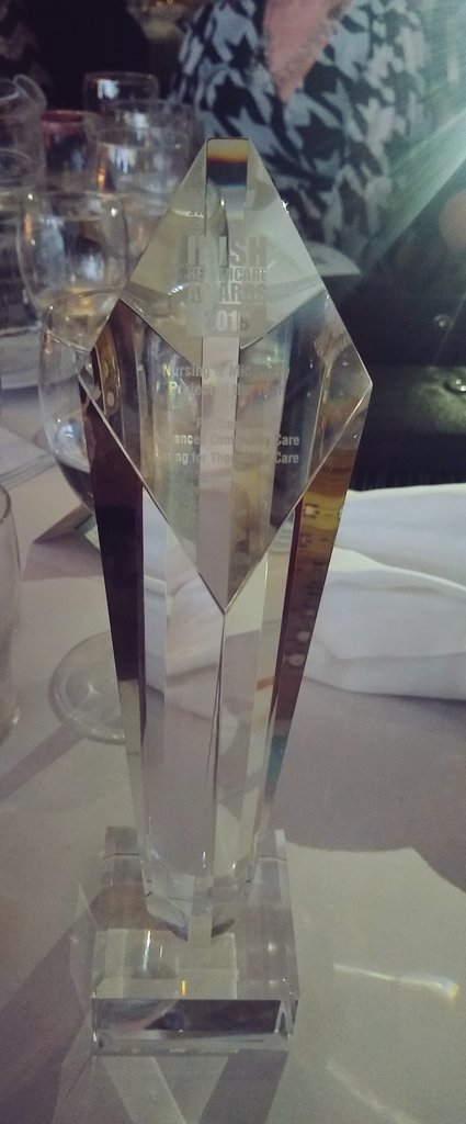 Honoured to be part of the @Resilience_ie team who won nursing and midwifery project of the year at the #IHCAwards2019 
'Caring for Those Who Care:Bringing Schwartz Rounds to Resilience'
Well done to everyone involved! Go us #resilience #resiliencenurses