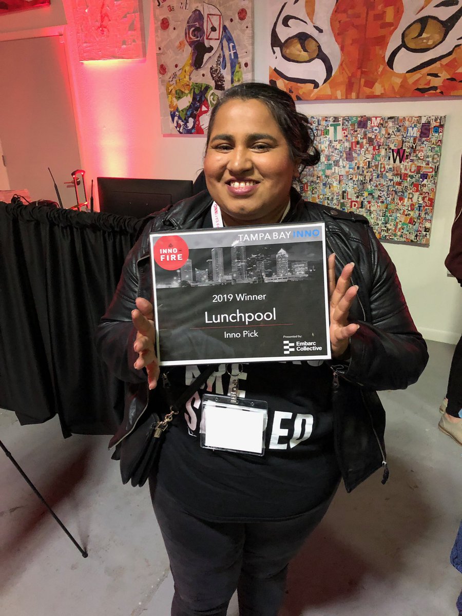letslunchpool's tweet photo. Who wants to grab go grab lunch or drinks with this winner?!? #LunchWithPooja
#TakeBackTheBreak #LetsLunchpool #LunchBreaksAreSacred #InnoOnFireTB https://t.co/jJFGPu8Nzq