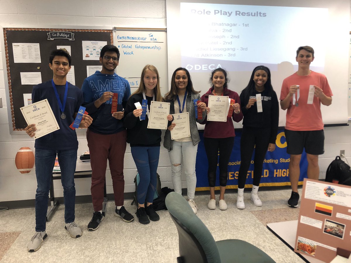 Westfield DECA tweet media