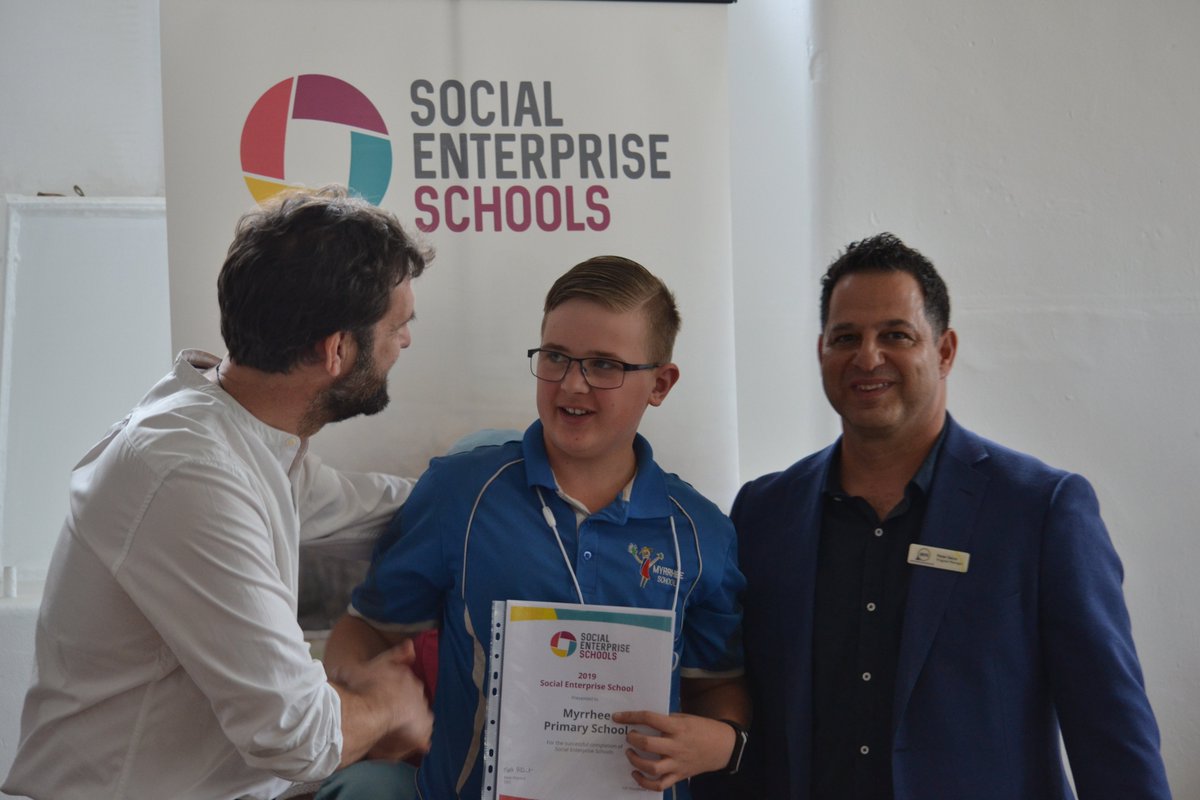 It's Global Entrepreneurship Week + Social Enterprise Day so flashback to last week at our #SocialEnterprise Schools Market & Awards Day. 250+ students from NE Vic worked hard selling their products + we celebrated their success #GEW2019 #SocialEnterpriseDay #youngchangemakers