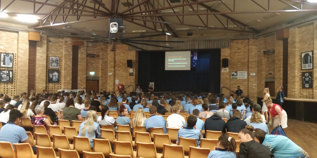 Skills and Thrills Newcastle was an absolute hit! Reaching over 600 students with 2 shows at Hunter River High School and Newcastle City Hall, we heard some amazing stories and opportunities for career pathways! 
#skillsone #skillsandthrills #australiantrainingawards #vet