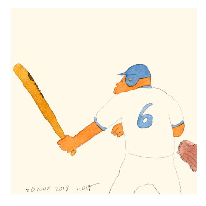「baseball bat」 illustration images(Oldest)