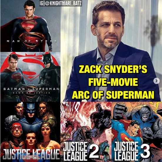 truthlovefaith's tweet photo. Superman 3 &amp; 4 are universally hated. 😬

The 5 film arc Snyder has planned epically challenges Superman with his extreme super powers by bringing all these other characters into the fray!

Beginning with BvS, Batman brought more out of Superman! ❣

#ReleaseTheSnyderCut https://t.co/BaWGP7Woqt
