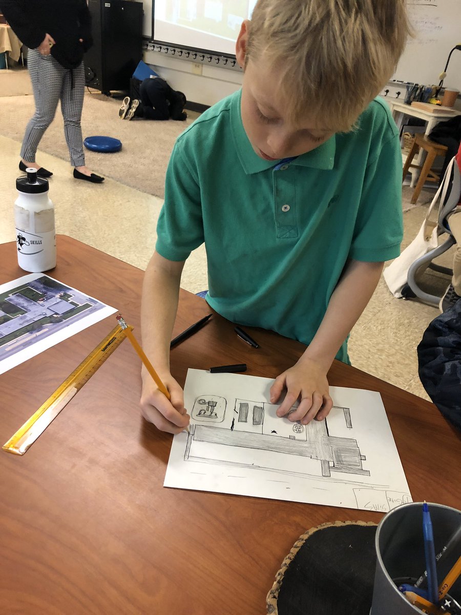 Continuing our architecture adventure by drawing 2-D images of <a href="/IpsButlerLab55/">IPS Butler Lab 55</a> !🎨✏️ Look how talented these kiddos are!!😄🤯