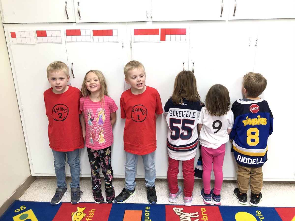 RosserSchool's tweet photo. Number dress up day at Rosser School for November Numbers! #numeracy #novembernumbers https://t.co/HwDq5SctGU