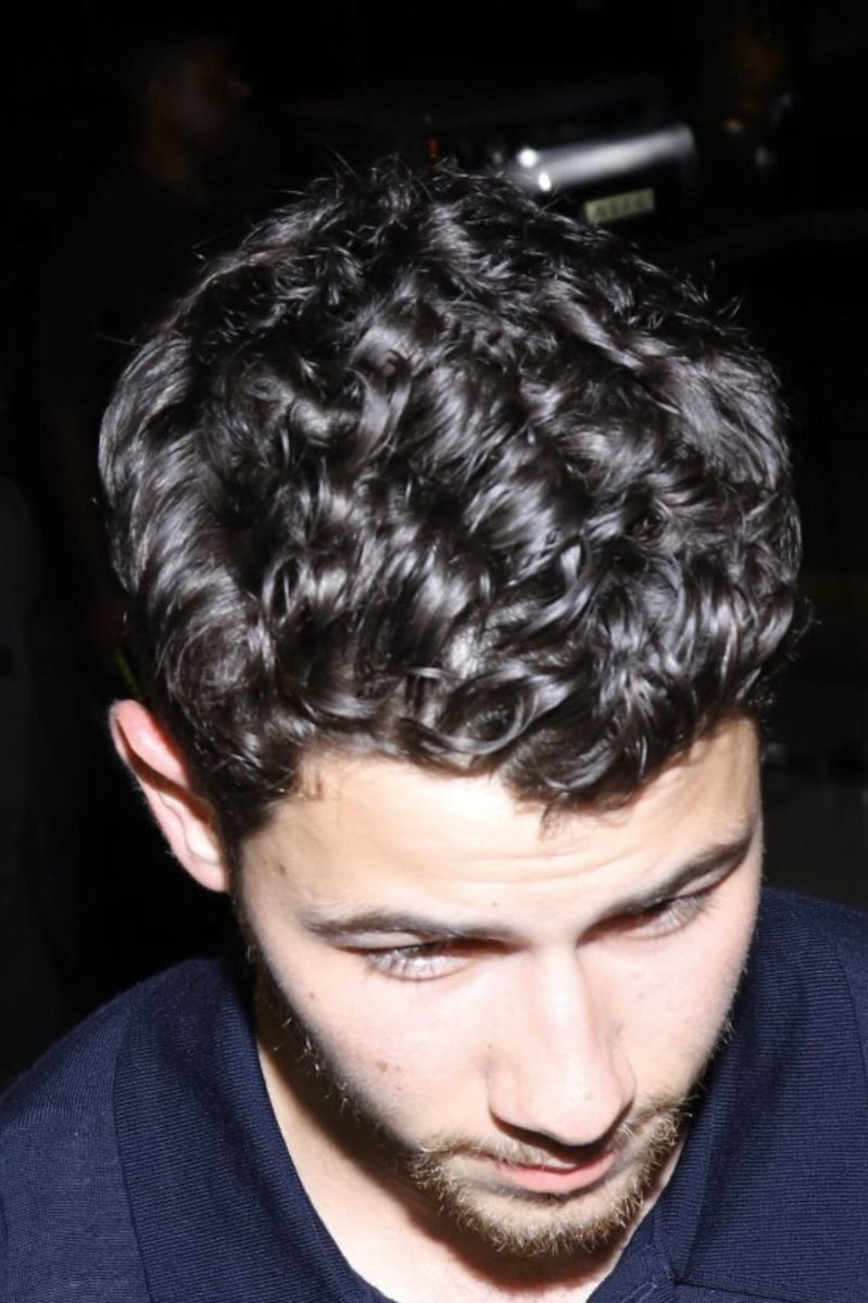 swaayrah's tweet photo. Summer 2018 was a time for Curly Nick stans. We want HIM back @nickjonas so bring out the Shea Moisture and give us what we need https://t.co/jAHBSPiBDC