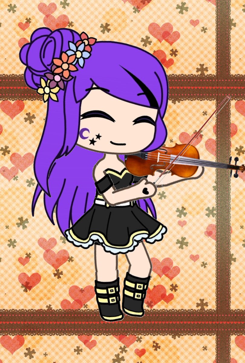 VixenXP's tweet image. Dance playing her violin》