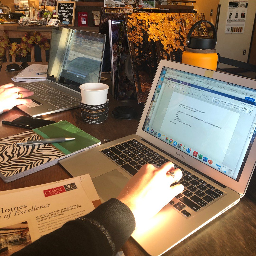 A new community takes hours of planning and brainstorming, but we love getting work done with a hot cup of coffee at Mission Coffee! ☕
.
.

Shiloh Mesa - Coming soon! Stay tuned to see what we have planned!