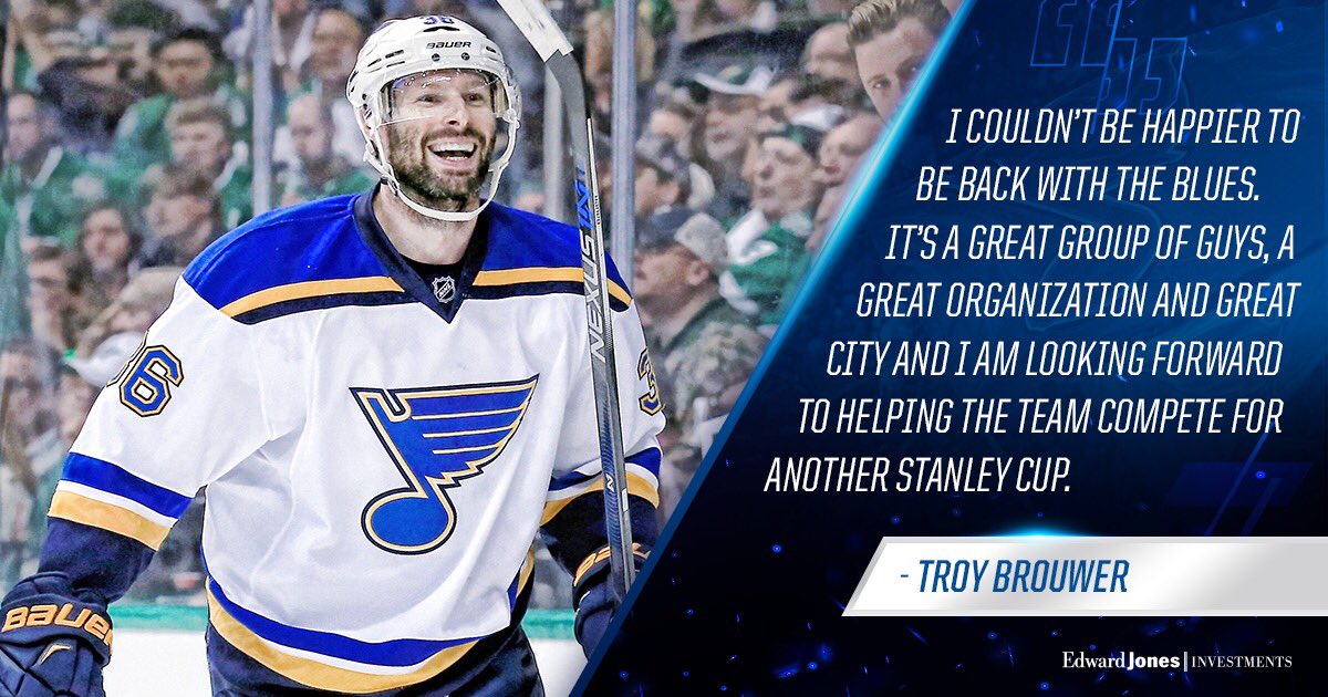 troy brouwer blues jersey