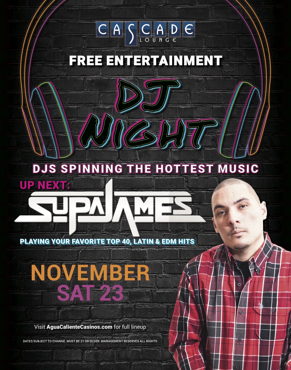 Palm Springs Saturday Night! <a href="/AguaCalientePS/">Agua Caliente Casino Palm Springs</a>