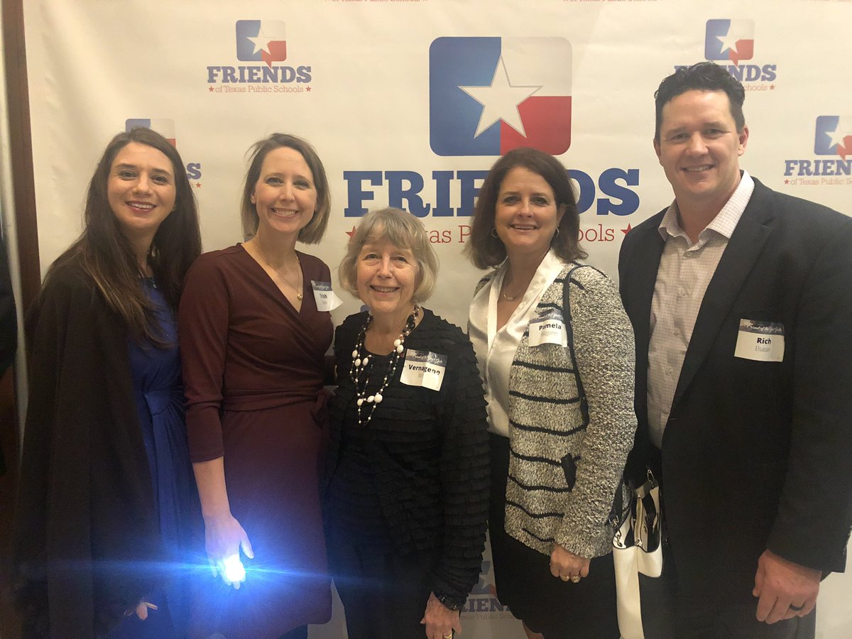 PamWaggoner's tweet photo. Friends of Texas Public Schools annual gala. Love catching up with school personnel around Texas #fotps https://t.co/jOpdEpsgNq
