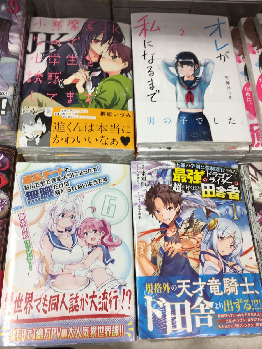 アニメイト横須賀 Auf Twitter 新刊入荷情報 小悪魔系jkなので小学生を誘惑してます ヤンキー君と白杖ガール3 世界の終わりに柴犬と 2 などmfcの新刊が入荷しましたスカ 気になる方はぜひ横須賀店までお越しくださいスカ