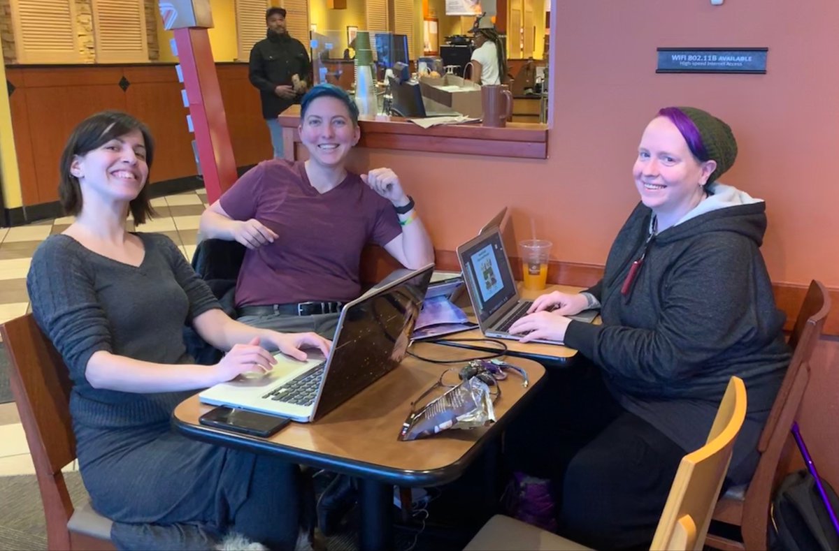 hasoptimization's tweet photo. Office away from office! hasOpt on the loose in the deep wilds of Manchester Panera!

#hasOptimization #OfficeAwayFromOffice #telecommuting https://t.co/ric5Y8ubj5