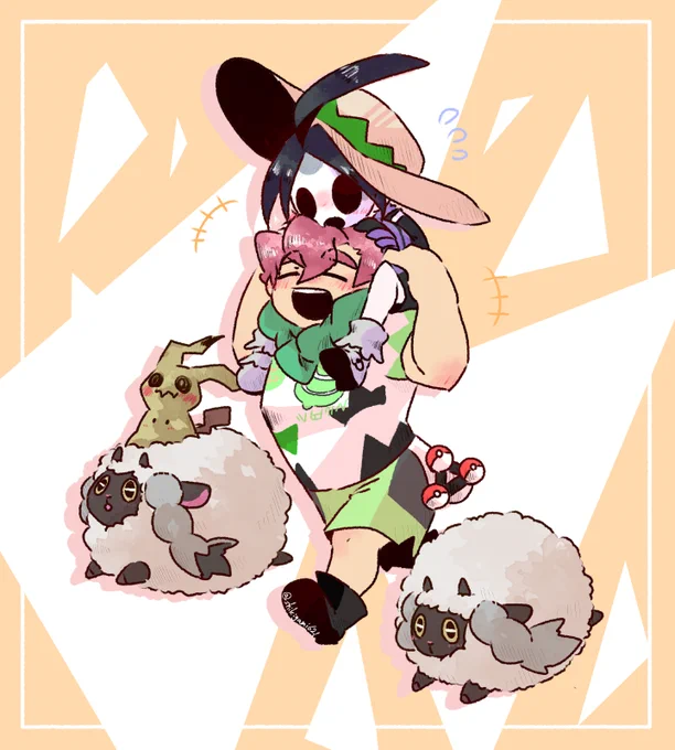 ヤローさんとオニオンくん
#ポケモン剣盾 