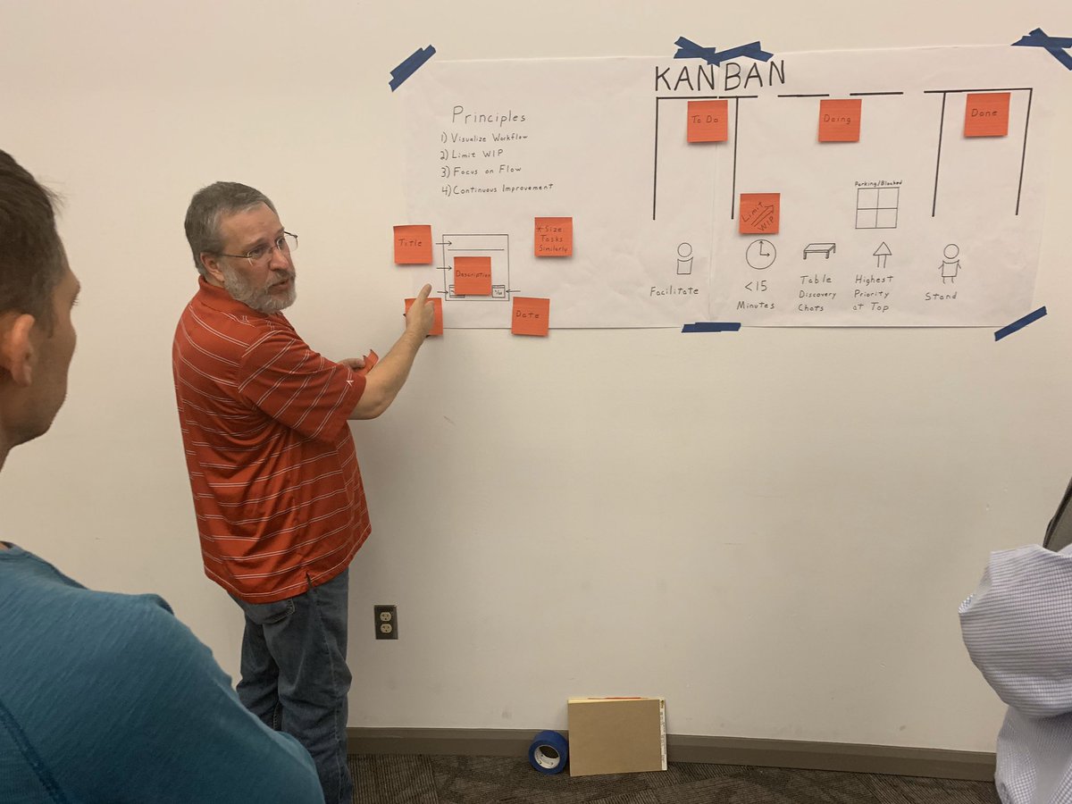 NCStateDELTA's tweet photo. Implementing #Agile practices creates more effective teams, projects and products! Thanks to our awesome staff members for sharing some of these practices today. #ITCommunityEvent @NCStateOIT #ThinkAndDo https://t.co/8ciHt949dS