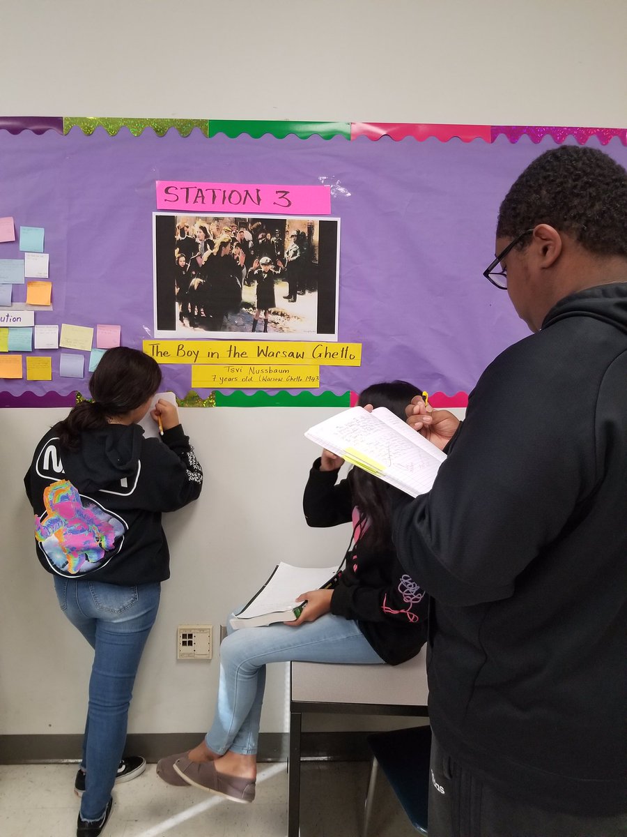 Brogden_MS's tweet photo. 8th Grade Holocaust Gallery Walk https://t.co/OVe7kP8w6o