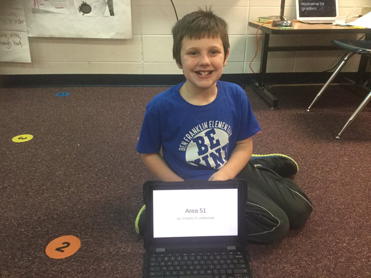 EAlberswerth's tweet photo. We covered a lot of different topics when researching.... vaccines, Area 51, skeletal system, Robert E. Lee, corn snakes, Pearl Harbor, Guide dogs, Civil Rights Leaders, just to name a few! @cikin520 engaging student interests! #prideFPS https://t.co/xAaEtsUTmS