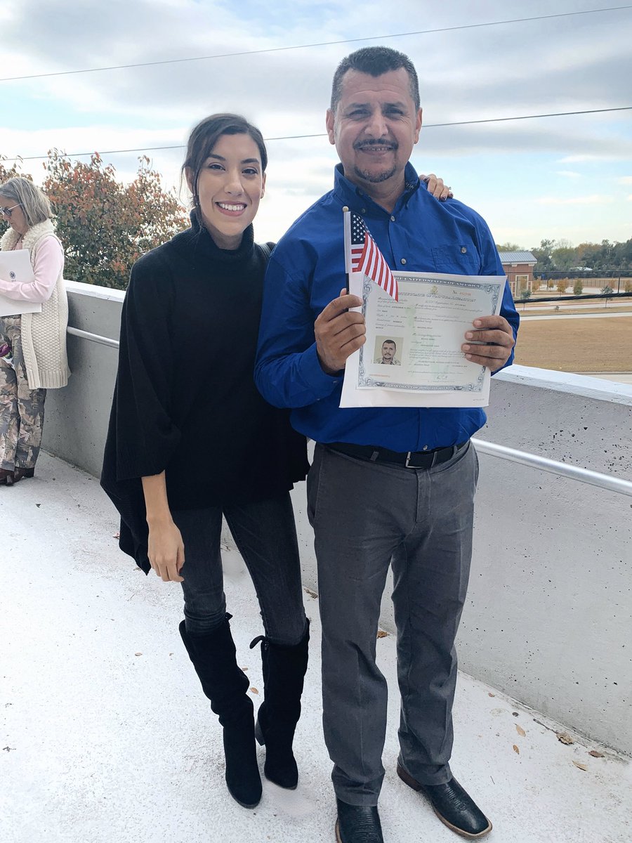 Selena_Sierra's tweet photo. So happy today! After 30 years of residing in this country, my dad passed his citizenship test and was sworn in as a United States citizen. I’m proud of your humble beginnings and I’m even more proud of you today. I’m grateful to have such a hard working dad. I love you! 🇲🇽🇺🇸 https://t.co/XQ1n7lH7WP