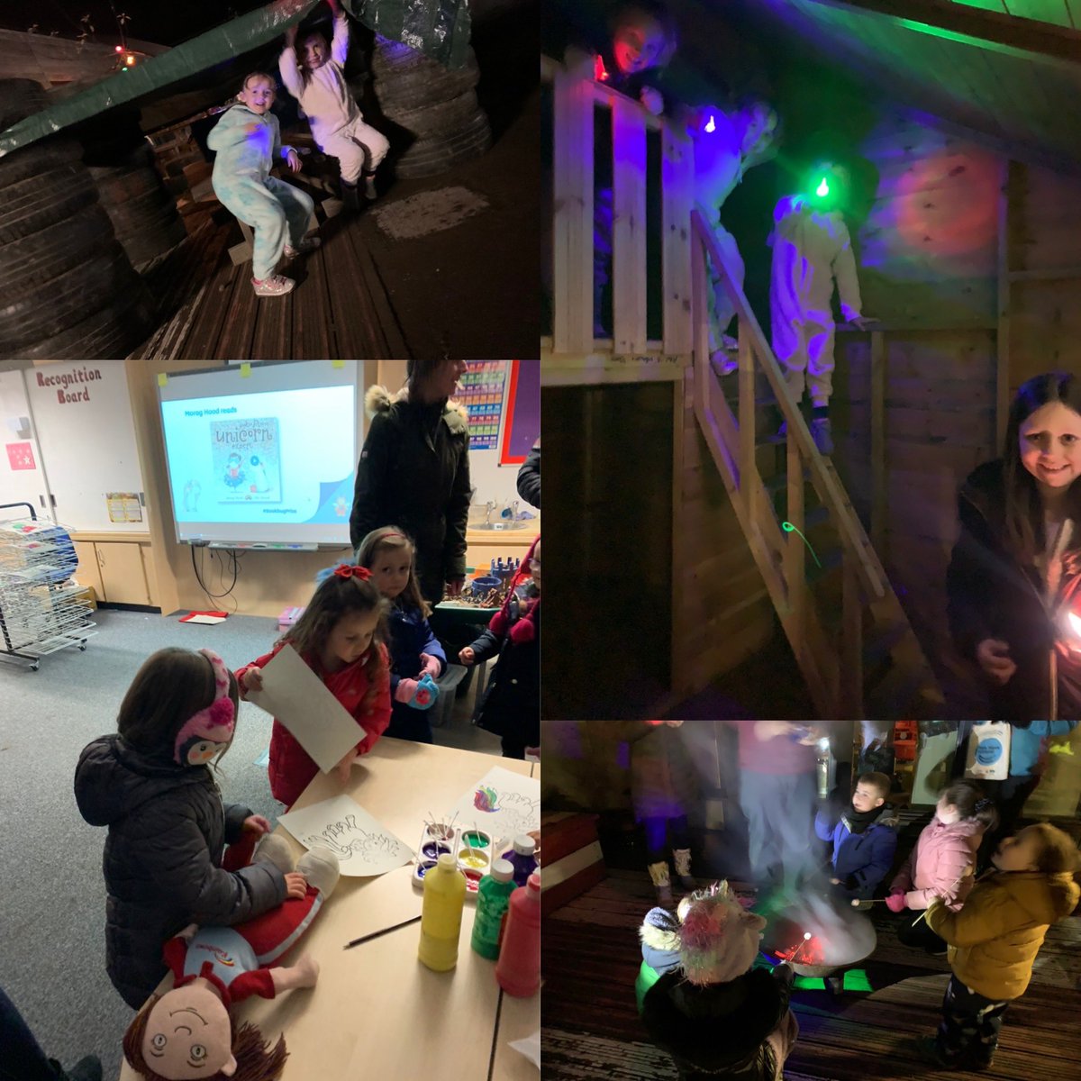 MacaulayMrs's tweet photo. What a great night for our @Bookbug_SBT event at @molprimary tonight. Lots of excitement about being at school in our jammies and at night time. Thank you to all you all the parents and families who came to join us and also to the wonderful adults who helped out too. https://t.co/LcAVXgHryt