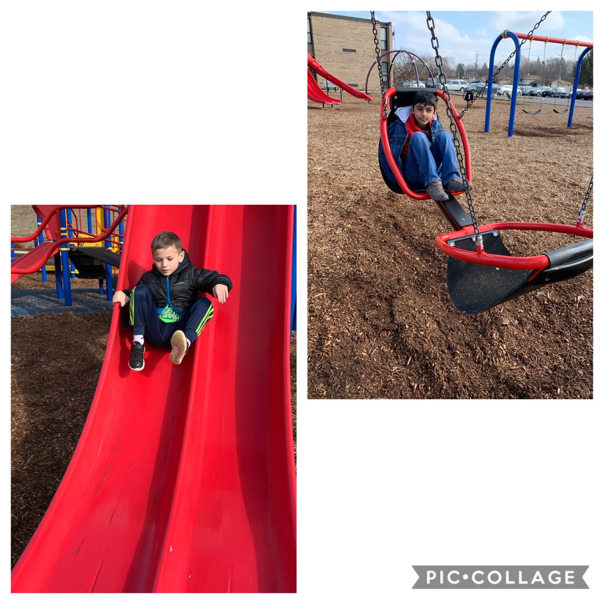 MrsHess_sd54's tweet photo. After the cold weather weβve been having, we are very thankful for this 50 degree day that allowed us to take a nature walk and have extra recess to enjoy the fresh air. #halepackstrong #weare54 #fun15 https://t.co/idNmSJd7Vu