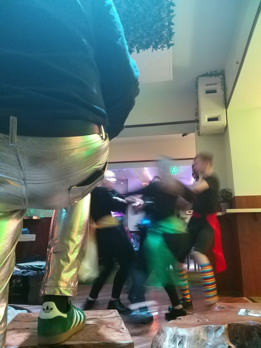 ... And on to The Garden. It's time to feature Tom's pants, donned especially to mark the occasion of #rochdaleinrainbows <a href="/RochdaleCouncil/">Rochdale Borough Council</a> <a href="/Roch_Beer_Fest/">The Great Rochd'ale Co'hop'erative Ale Trail 2021</a>