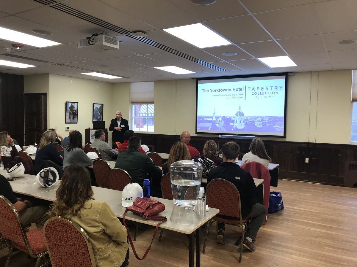 BenchmarkBuilds's tweet image. Yorktowne Hotel: Attendees enjoyed a presentation from the project team, a guided hard hat tour and networking at Rockfish Bar and Grille. Thank you to everyone who attended!

facebook.com/pg/SMPS-Centra…