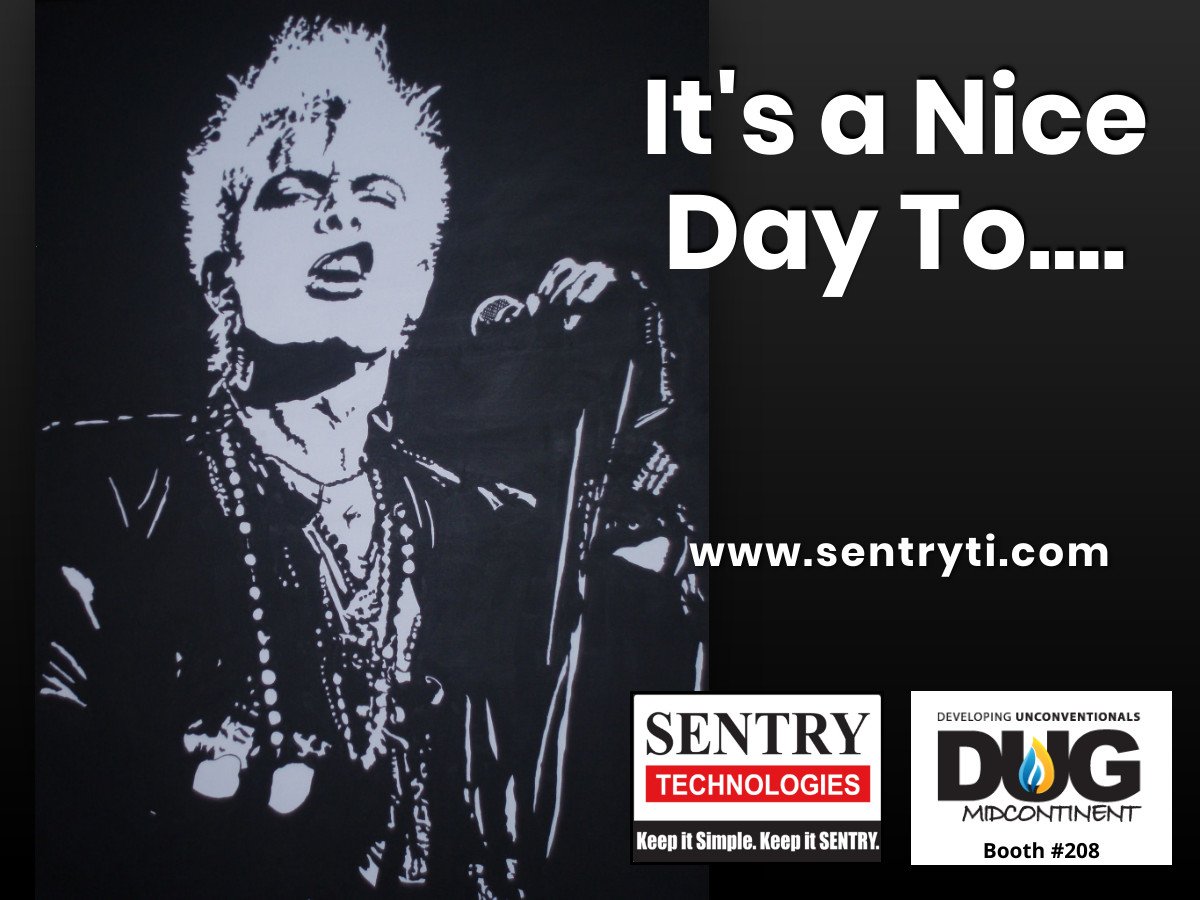 Sentryti's tweet image. It's a nice day too....stop by Sentry Technologies booth 208 at #DUGMidcon  to learn about PLC monitoring systems for oil and gas. Save lives, the environment, and a LOT of money YEOWW!! #oilandgasmonitoring #oilandgastelemtrysystems
